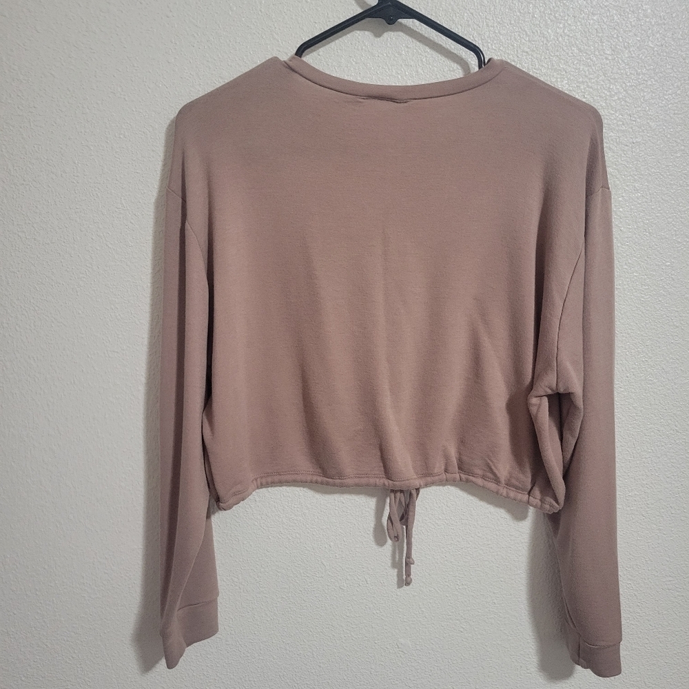 Dirtee Laundry cropped boxy top blush color size medium - Picture 4 of 5